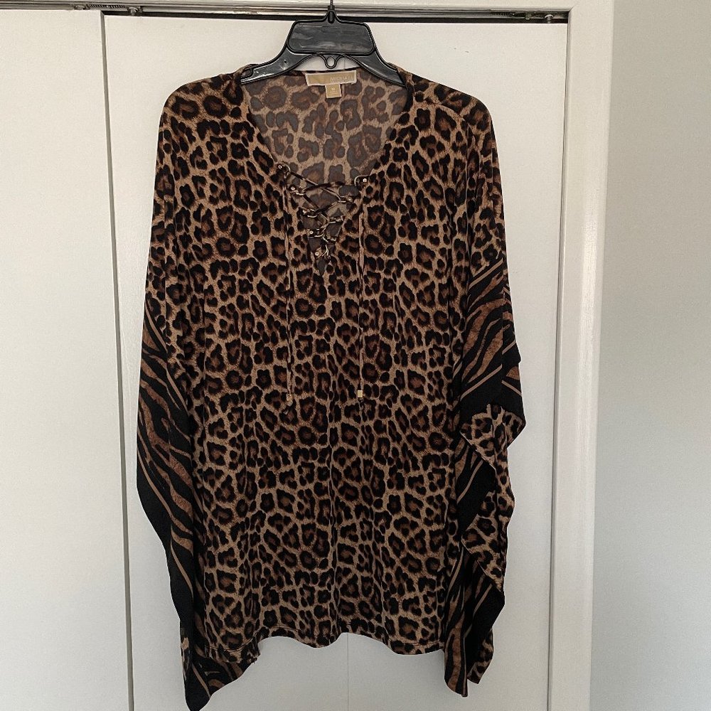 Michael Kors Animal Print Tunic